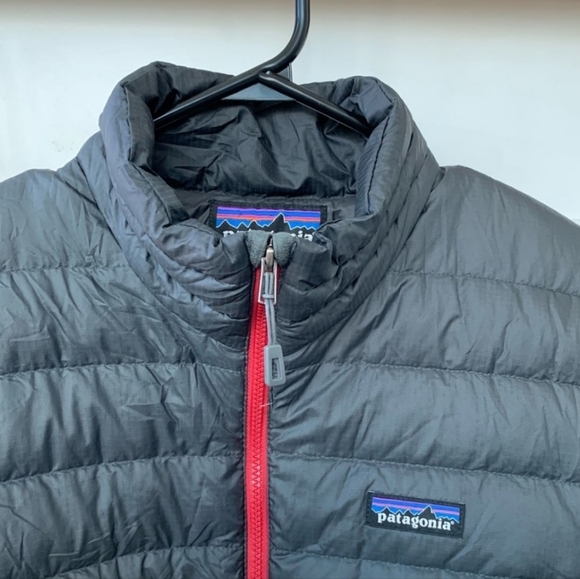 Patagonia Men’s Grey Down Sweater Jacket - Picture 2 of 3